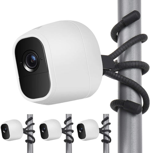 Uogw 3 Pack Flexible Tripod Compatible with Arlo Pro 4/Pro 2/Pro,Arlo Ultra,Arlo Baby,Arlo Pro 3,Arlo Go,Arlo Pro 5S 2K,Go 2,Wall Mount Bracket,At...