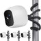 Uogw 3 Pack Flexible Tripod Compatible with Arlo Pro 4/Pro 2/Pro,Arlo Ultra,Arlo Baby,Arlo Pro 3,Arlo Go,Arlo Pro 5S 2K,Go 2,Wall Mount Bracket,At...