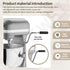 Comfy Grip for Bare Metal Handle for KitchenAid Bowl-Lift Stand Mixers 5 Plus Bowl-Lift, 5 Qt Bowl-Lift, 8 Qt Bowl-Lift - Comfortable non-slip Gri...