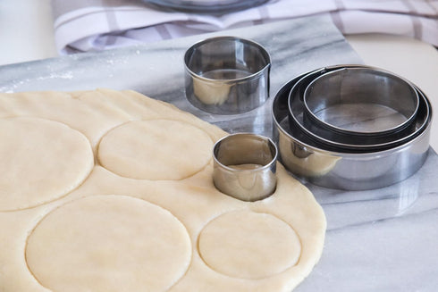Fox Run - 3681 Fox Run, 1 x 4 x 4 inches, Circle Cookie Cutter Set...