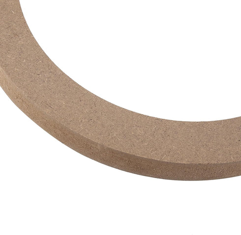 X AUTOHAUX 4 Pcs 4" Universal Wooden Car Speaker Subwoofer Mounting Spacer Rings Adapter Bracket Holder Plate...