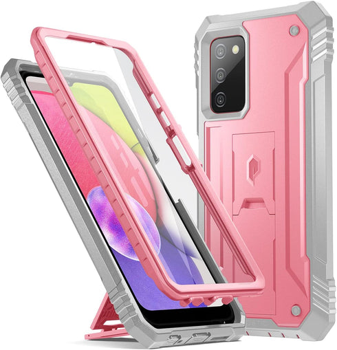 Poetic Revolution Series Case for Samsung Galaxy A03S 5G 6.5 inch, Built-in Screen Protector Work with Fingerprint ID, Full Body Rugged Shockproof...