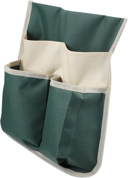 Kneeler Pouch Green Seat Garden Hanging for Cloth with Hand Chair Kneeling Folding Tools Foldable Heavy Dad Organizer Tool Pockets Gardening Bag M...