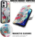 LUMARKE Designed for iPhone 11 Wallet Case - Detachable Flip Folio Cover -RFID Blocking 4 Card Slots Holder -Premium PU Leather Magnetic Kickstand...