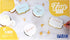 PME Fun Fonts Collection 2 Stamping Set-Letters & Numbers for Cookie & Cupcake (66 Pieces), Standard, Trasparent, (FF57)...