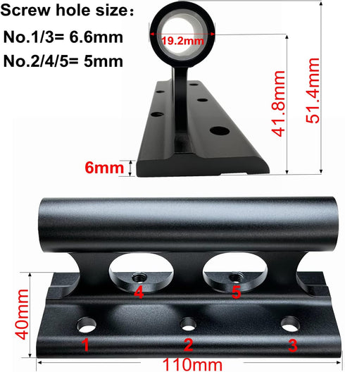 Bike Fork Mount Block for Car Rack Cross Bar Truck Bed Storage 9x100mm 15x110mm 15x100mm 12x100mm 15x150mm...