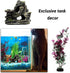 Aquarium Decorations Plants with Rockery View, 25pcs Aquarium Decor Plants and Rock Cave Hideout Ornaments, Fish Tank Accessories, Fish Tank Plant...