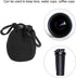 PATIKIL Camera Lens Bag Set, 4 Pcs Drawstring Lens Pouch with Thick Protective Neoprene, Lens Case for DSLR Camera Lens, Water Coffee Cups Black...