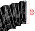 VViViD+ 2020 Edition Black Stealth Large Sized Pattern Camouflage Vinyl Car Wrap Roll (1ft x 5ft) Self Adhesive Film Air Release Technology, Scrat...