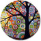 Smooffly Tree of Life Round Mouse pad, Tree of Life 7.87in x 7.87in Personality Desings Gaming Mouse Pad Style...