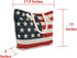 WESTERN ORIGIN American Flag Embroidered Tote Bag Stars and Stripes Beach Bag Rope Handles Shoulder Bag Women purse...