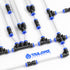 TAILONZ PNEUMATIC 50 pcs Straight Push Connectors Plastic Quick Release Connectors Air Line Fittings for 5/32 1/4 5/16 3/8 1/2Tube (2 Way)...