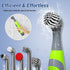 Electric Cleaning Brush, Battery Powered Scrubber with 4 AA Batteries, Small Electric Grout Brush & 5 Replacement Brush, Cordless Lightweight Brus...