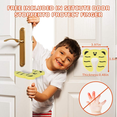 Baby Proofing Edge and Corner Guards, Safety 3M Pre-Taped Furniture Bumper, Coffee Brown, Heavy-Duty (Brown, 6.5 Feet + 4 Corner)...