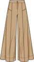 Simplicity Easy to Make Misses' Wide Leg Pants, Knit Shrug and One-Shoulder Top Sewing Pattern Packet, Design Code S9925, Sizes 16-18-20-22-24, Mu...