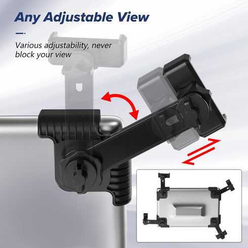 Tesla Phone Mount, No Annoying Tape, Clip-Design Suitable for All Cell Phones, Phone Holder for Tesla Model 3 Y, Clip-on Design Never Loosen, Neve...