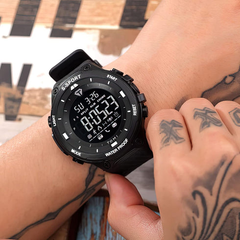 TOMI Mens Digital Watch - Sports Military Watches Waterproof Outdoor Chronograph Military Wrist Watches for Men with LED Back Ligh/Alarm/Date Gift...