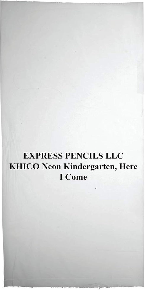 Kindergarten, Here I Come Pencils! Neon Kindergartener Pencils - 36 Qty Package - Express Pencils™...