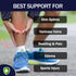 Calf Compression Sleeve for Men Women (1 Pair), Leg Support Footless Compression Socks for Running - Shin Splint Varicose Veins Swelling & Pain Re...