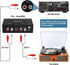 Phono Preamp for Turntable- Mini Electronic Audio Stereo Phonograph Preamplifier with RCA Input, RCA/TRS Output, Low Noise Operation, with 12 Volt...