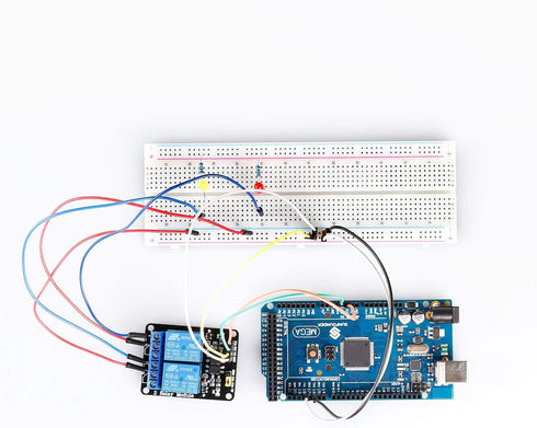 SunFounder 2 Channel DC 5V Relay Module with Optocoupler Low Level Trigger Expansion Board Compatible with Arduino R3 MEGA 2560 1280 DSP ARM PIC A...