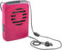 O2COOL Battery Powered Deluxe Necklace Fan For Personal Cooling With Adjustable Lanyard (Pink)...