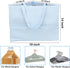 Clothes Hanger Organizer Bag with Handle: Hanger Storage Triangle Bag for Adult Hanger Space Saving - Wooden Hanger Holder - Hanger Stacker for Cl...
