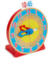 Melissa & Doug Turn & Tell Wooden Clock - Educational Toy With 12+ Reversible Time Cards...