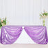 Poise3EHome Lavender Sequin Tablecloth 50×72 Inch Rectangle Sparkly Fabric Table Cover Overlay for Wedding Birthday Party Christmas Holiday Baby S...