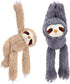 Queekay 2 Packs Sloth Stuffed Animal Hanging 18 Inch Three Toed Sloth Plush Sloth Plush Toy with Hook and Loop Hands for Teens Adults Gifts Decors...