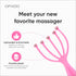 Head Massager - Portable Head Scratcher Massager Whisk - Tickler Scalp Scratcher for Home, Office - Manual Scalp Massagers for Deep Relaxation & R...