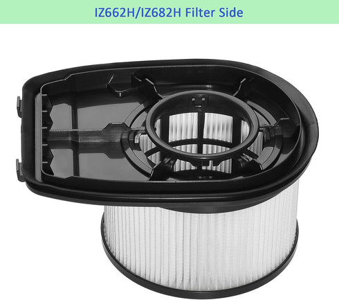IZ662H IZ682H Filters for Shark Rocket Pet Pro IZ662H IZ682H Stick Vacuums, Include 2 Pack Filter and 4 Pack Foam and 4 Pack Felt Filter Kit...