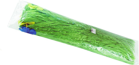 Luau Grass Table Skirt Natural Hawaiian Table Skirt Tropical Party Decorations 9 Feet x 29.5 Inch (Green)...