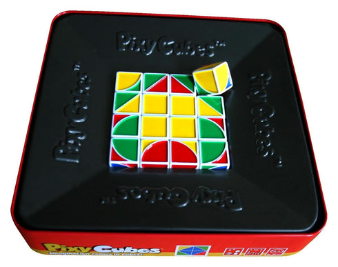 Pixy Cubes Matching Pattern Design Game Speed or Memory Rules with Cubes in Tin Box by Blue Orange Games, 1 to 4 Players, Ages 6+...