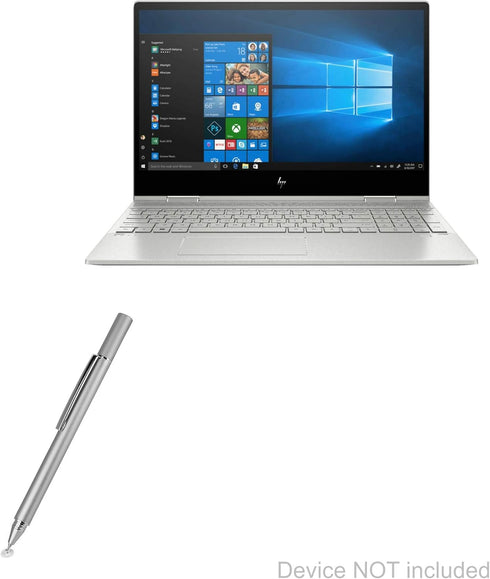 BoxWave Stylus Pen Compatible with HP Envy x360 Convertible 2-in-1 Laptop (15.6") - FineTouch Capacitive Stylus, Super Precise Stylus Pen - Metall...