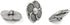 Bezelry 12 Pieces Blooming Flower Metal Shank Buttons. 21mm (13/16 inch) (Antique Silver)...