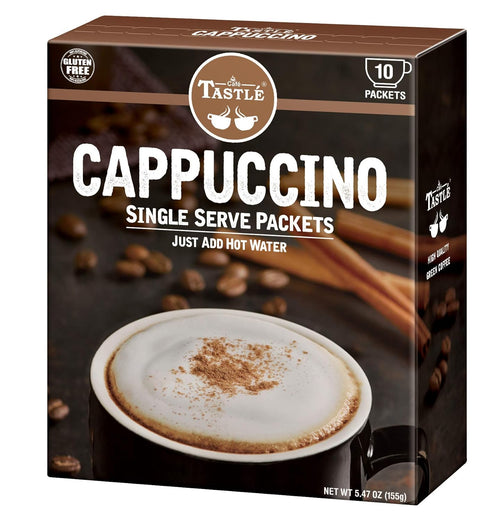 Cafe Tastlé Single Serve Cappuccino Coffee, 10 Count...