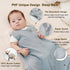 PHF 100% Muslin Cotton Baby Sleep Sacks, 0-6 Months Sleep Sack with 2-Way Zipper, 2 Pack Cooling Unisex 0.5 TOG Breathable Small Size Sleeveless B...