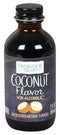 Frontier Co-op Coconut Flavor, 2 Ounce Glass Jar, Non Alcoholic, Add Tropical Twist to Baked Treats, Frostings and Smoothies...