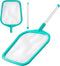 Pool Skimmer Net with Pole, 26", Hot Tub Skimmer Net, Pool Skimmer Net with Pole, Fine Mesh Net Skimmer Rake...