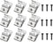 N268241 Belt Clips For Dewalt 304 Stainless Steel Drill Clips Tool Hooks with Screws Fit for 20V Power Tools DCD980 DCD980L2 DCD985 DCD985L2 (9 Pa...