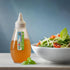 COMPAC HOME Dressing Dispenser - White - Food Storage, Portion Control, Dishwasher Safe, Microwave Safe...