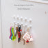 Neosmuk Magnetic Hooks,Heavy Duty Earth Magnets with Hook for Refrigerator, Extra Strong Cruise Hook for Hanging, Magnetic Hanger for Curtain, Gri...