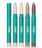 Erinde 4 Colors Eyeshadow Stick, Eye Brightener Stick, Shimmer Creamy Eye Shadow Makeup, Long Lasting Waterproof Glitter Highlighter Eye Liner Pen...