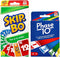 Mattel Phase 10 Card Game with Skip-Bo Card Game...