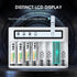 EBL AA AAA Battery Charger, Independent 8 Slots with Advanced Discharge Function, LCD Screen for 1.2V NiMH NiCD Rechargeable Batteries, Micro USB ...