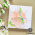 Alinacutle 5pc Peony Flower Layering Stencils & 1set Frame Dies Set Plastic Stencil with Frames Metal Cutting Die Cut for DIY Art Craft Paper Craf...