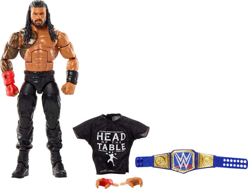 Mattel WWE Roman Reigns Top Picks Elite Collection Action Figure, Articulation & Life-Like Detail, Interchangeable Accessories ,6-in...