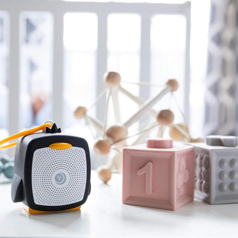 Yogasleep Pocket Baby Soother Penguin, White Noise Machine, 6 Soothing Sounds & Timer for Better Sleep, Includes Brown Noise & Lullabies, Compact ...