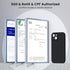 ORNARTO Compatible with iPhone 15 Case Shockproof with Screen Protectors, Waterproof Liquid Silicone Rubber Full Cover Protective Case for iPhone ...